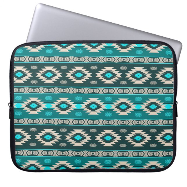 Den etniska stammen mönster i sydvästra delen. laptop sleeve (Framsidan)