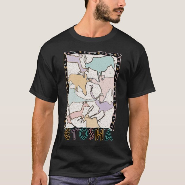 Den Etosha mörkutslagsplatsen Tee (Framsida)