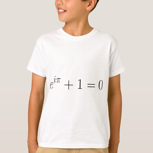Den Euler formeln T Shirt (Framsida)