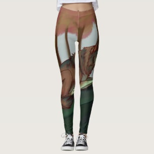 Den europeiska Vargen Leggings
