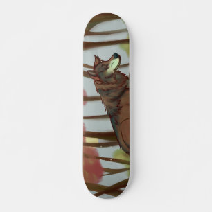 Den europeiska Vargen Mini Skateboard Bräda 18,5 Cm