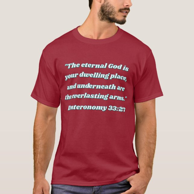 Den eviga gudomligheten 33:27 T-Shirt (Framsida)
