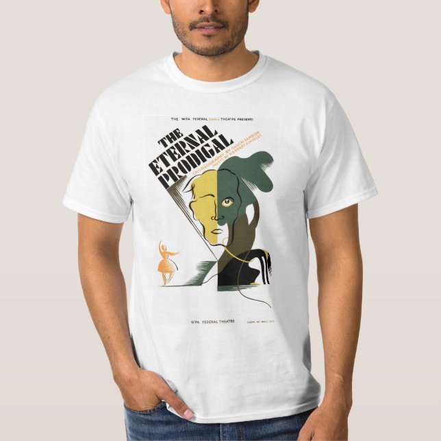 Den eviga prodigalen t-shirt (Framsida)