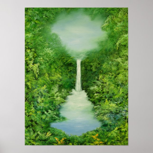 Den eviga regnskogen 1997 poster (Framsidan)