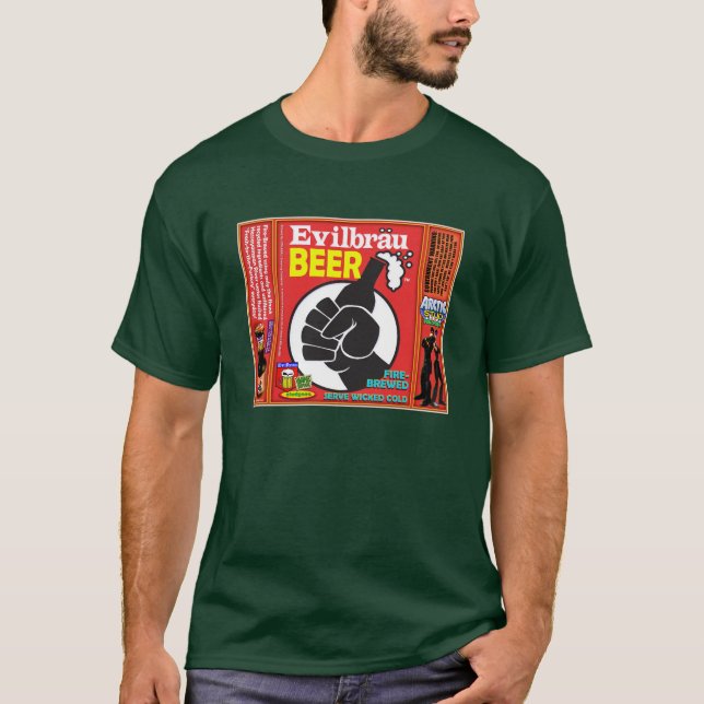 Den Evilbrau ölnäven specificerar T Shirt (Framsida)