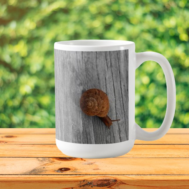 Den exklusiva Snigel-kaffe Mugg (Lonely Snail Coffee Mug)