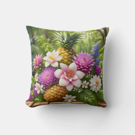 Den exotiska charmen hos ananas Kudde