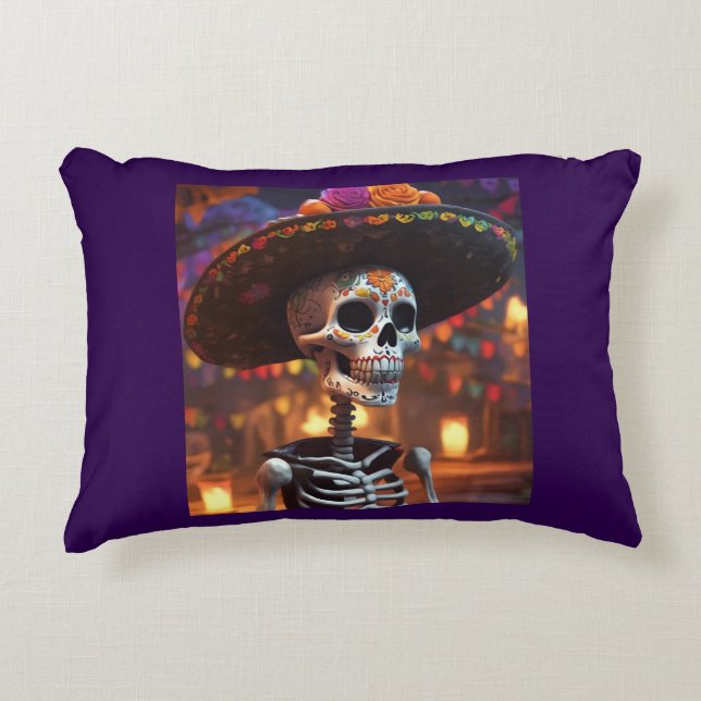 Den externa cykeln prydnadskudde (Framsidan)