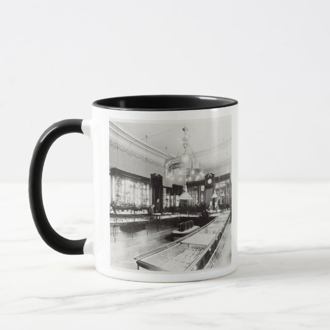 Den Faberge emporiumen (b-/wfotoet) Mugg (Vänster)