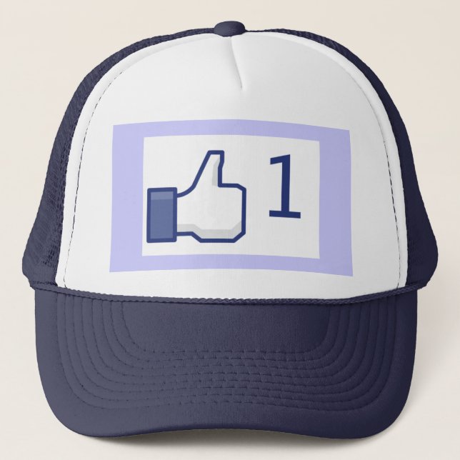 Den Facebook något liknande knäppas hatten Keps (Framsida)