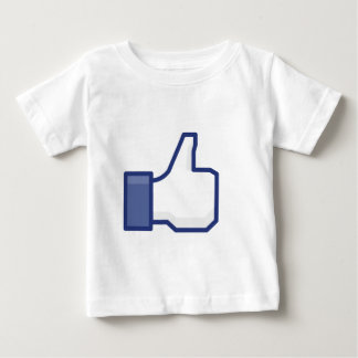 Den Facebook något liknande knäppas Tee