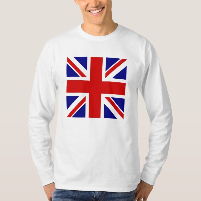Den fackliga jackflagga tee shirt (Framsida)
