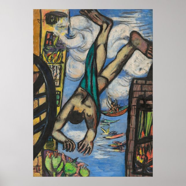 DEN FALLANDE MANNEN POSTER (Framsidan)