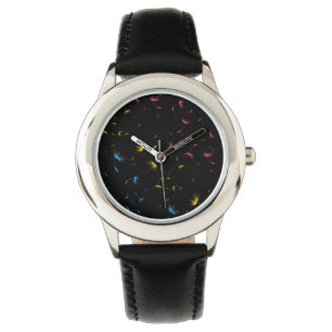Den Falln maskrosen kärnar ur Pansexual pride Armbandsur