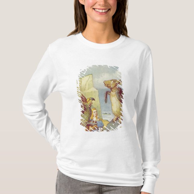 Den falska sköldpaddan och Gryphonen T-shirt (Framsida)