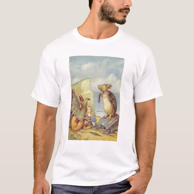 Den falska sköldpaddan och Gryphonen Tee Shirt (Framsida)