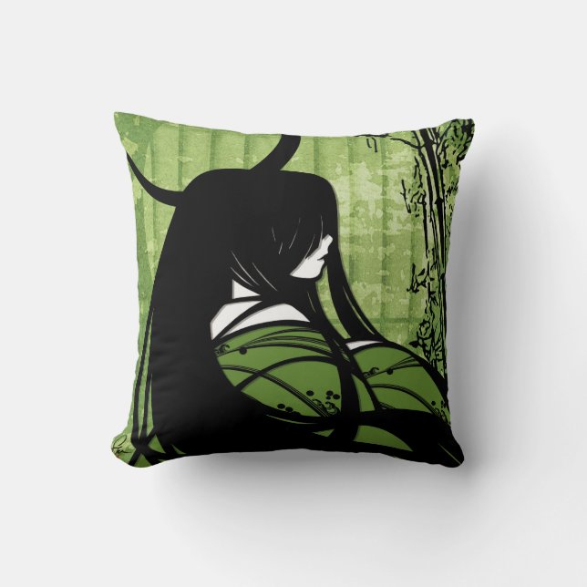 "Den fångade" SajuArt zenen kudder Kudde (Framsida)