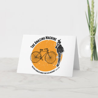 Den fantastiska cykeln helgkort