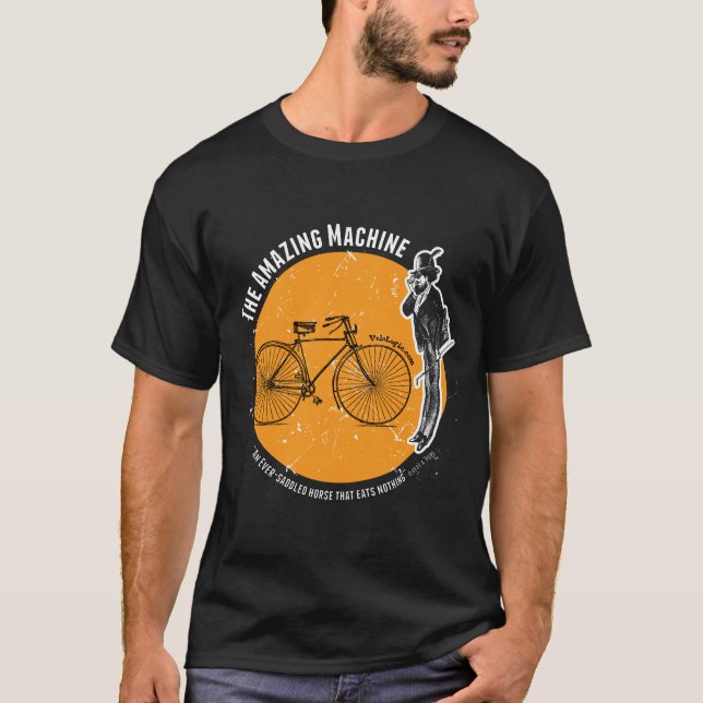 Den fantastiska cykeln tee (Framsida)