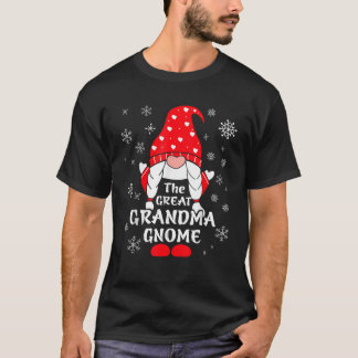 Den fantastiska farmors-gnom julklädsel t shirt