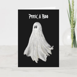 Den fantastiska Ghost från Halloween Teckning Kort