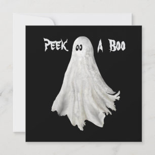 Den fantastiska Ghost från Halloween Teckning Kort