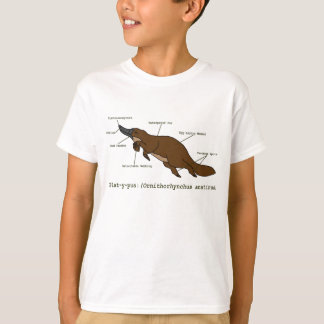 Den fantastiska näbbdjurskjortan tee