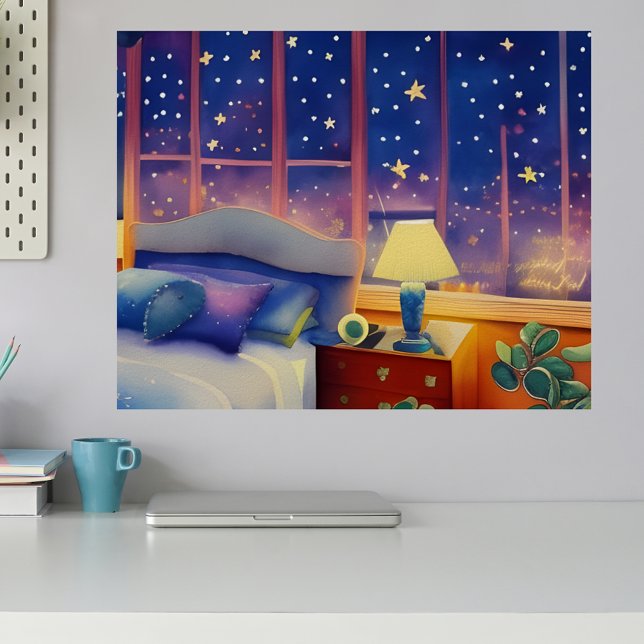 Den fantastiska natten | Digital konst Poster (Skapare uppladdad)