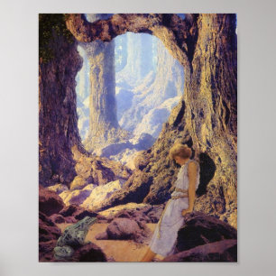 Den fantastiska prinsen av Maxfield Parrish Poster
