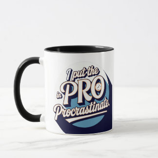 Den fantastiska roliga typografin och grafiska des mugg