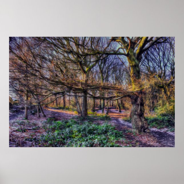 Den fantastiska skogen 1 poster (Framsidan)