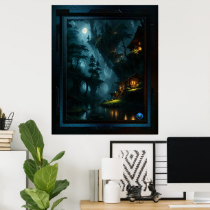 Den fantastiska skogen av coi av Xzendor7 Poster