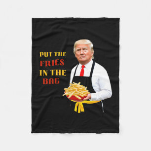 Den fantastiska Trump Fast Food satte färjan i säc Fleecefilt
