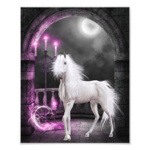 Den fantastiska Unicorn Fototryck