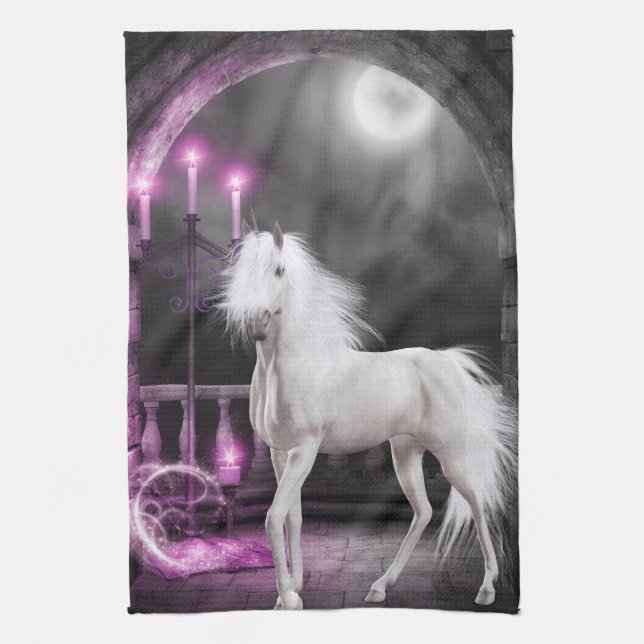 Den fantastiska Unicorn Kökshandduk (Vertikal)