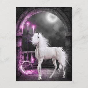 Den fantastiska Unicorn Vykort