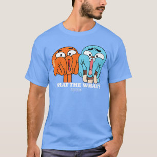 Den fantastiska världen av Gumball Vadhe Vad Teckn T Shirt
