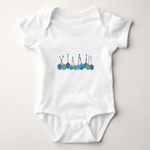 Den färgrika banjoen stränger t-shirt