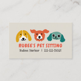 Den färgrika hunden vänder mot älskare för det | visitkort