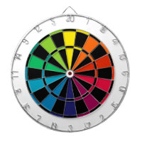 Den färgrika pilen stiger ombord regnbågen med