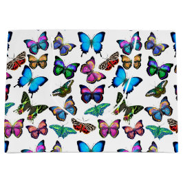 Den färgrika tropiska fjärilsgåvan hänger lös