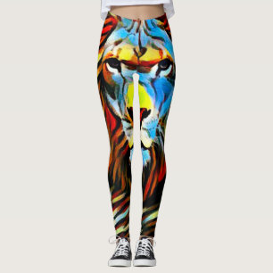 Den färgrika vilden som är lejon av Judah olja, Leggings