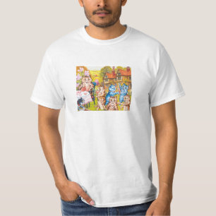 Den färgstarka danskaren Psychedelic Cats Louis W T Shirt
