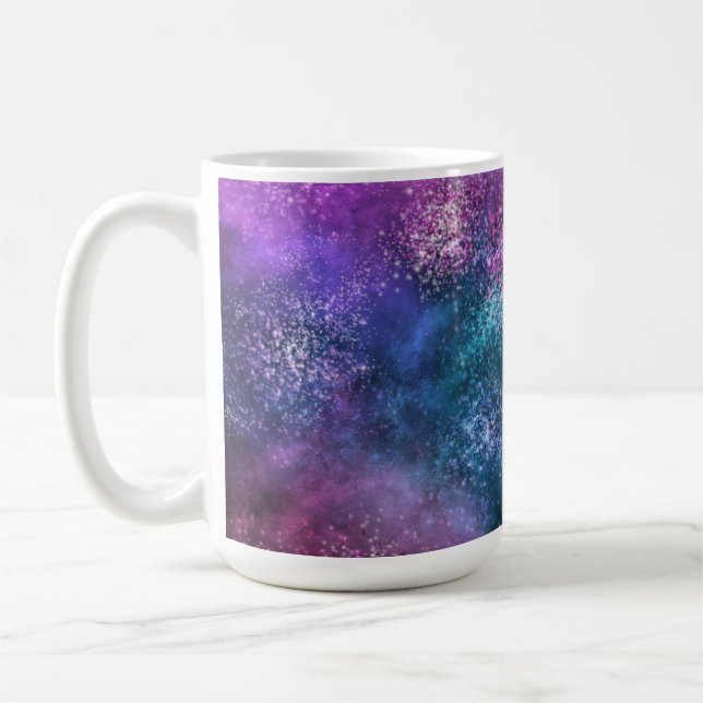 Den färgstarka galaxen kaffemugg (Vänster)