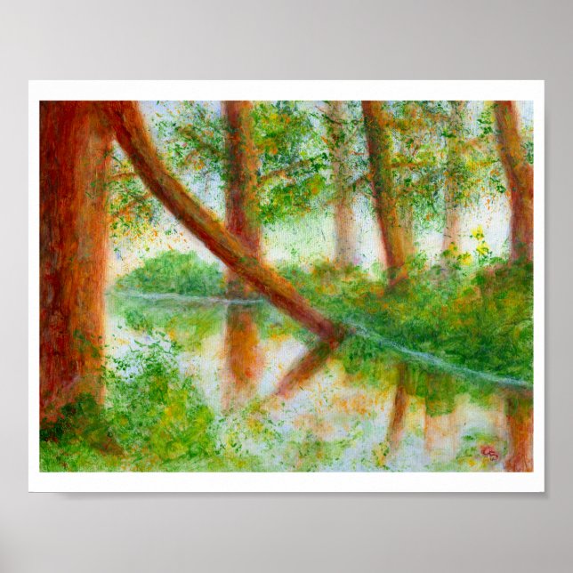 Den färgstarka marken, Poster (Framsidan)