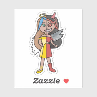 Den farliga ängeln klistermärken