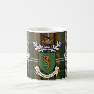 Den Farrell klan av den Irland vapenskölden & Kaffemugg