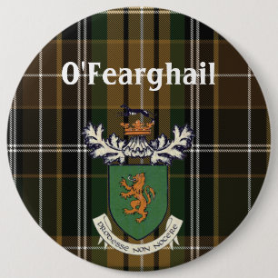 Den Farrell klan av den Irland vapenskölden & Knapp