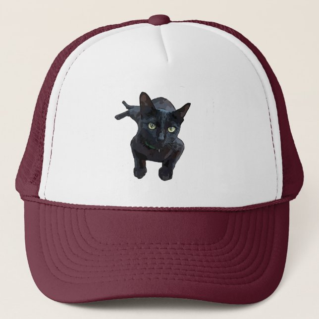 Den fascinerande appellen från Black Cat Keps (Framsida)