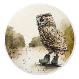 Den fasta Walk Ceramic Knob Knopp